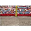 Image 11 : A WOOL HAND KNOTTED FLORAL ORIENTAL AREA RUG.