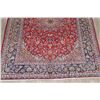 Image 5 : A WOOL HAND KNOTTED FLORAL ORIENTAL AREA RUG.