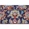 Image 8 : A WOOL HAND KNOTTED FLORAL ORIENTAL AREA RUG.