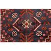 Image 11 : A WOOL HAND KNOTTED NOMAD ORIENTAL AREA RUG.