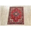 Image 2 : A WOOL HAND KNOTTED ORIENTAL AREA RUG.