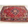 Image 9 : A WOOL HAND KNOTTED ORIENTAL AREA RUG.