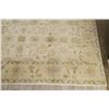 Image 6 : A WOOL HAND KNOTTED OUSHAK ORIENTAL AREA RUG.