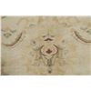 Image 7 : A WOOL HAND KNOTTED OUSHAK ORIENTAL AREA RUG.