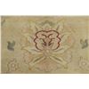 Image 8 : A WOOL HAND KNOTTED OUSHAK ORIENTAL AREA RUG.