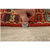 Image 11 : A WOVEN HAND KNOTTED ORIENTAL KILIM RUNNER.