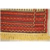 Image 6 : A WOVEN HAND KNOTTED ORIENTAL KILIM RUNNER.