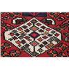 Image 5 : A WOOL HAND KNOTTED MALAYER ORIENTAL RUG.