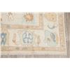 Image 6 : A WOOL HAND KNOTTED OUSHAK ORIENTAL AREA RUG.