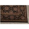 Image 6 : A WOOL HAND KNOTTED FLORAL ORIENTAL AREA RUG.