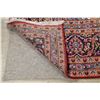 Image 10 : A WOOL HAND KNOTTED FLORAL ORIENTAL AREA RUG.