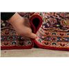 Image 12 : A WOOL HAND KNOTTED FLORAL ORIENTAL AREA RUG.