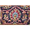 Image 7 : A WOOL HAND KNOTTED FLORAL ORIENTAL AREA RUG.