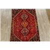 Image 3 : A WOOL HAND KNOTTED ORIENTAL AREA RUG.