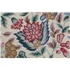 Image 3 : A WOOL HAND KNOTTED FLORAL ORIENTAL AREA RUG.