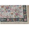 Image 8 : A WOOL HAND KNOTTED FLORAL ORIENTAL AREA RUG.