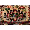 Image 8 : A WOOL HAND KNOTTED ABADEH ORIENTAL AREA RUG.