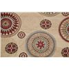 Image 3 : A WOOL HAND KNOTTED FLORAL TURKISH AREA RUG.