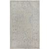 Image 1 : A WOOL HAND KNOTTED FLORAL OUSHAK ORIENTAL RUG.