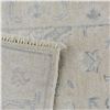 Image 6 : A WOOL HAND KNOTTED FLORAL OUSHAK ORIENTAL RUG.