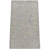 Image 2 : A WOOL HAND KNOTTED FLORAL OUSHAK RUG.