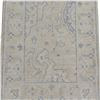 Image 3 : A WOOL HAND KNOTTED FLORAL OUSHAK RUG.