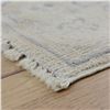 Image 7 : A WOOL HAND KNOTTED FLORAL OUSHAK RUG.