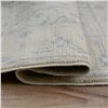 Image 9 : A WOOL HAND KNOTTED FLORAL OUSHAK RUG.