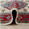 Image 8 : A WOOL HAND KNOTTED KAZAK ORIENTAL RUG RUNNER.
