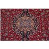 Image 2 : A WOOL HAND KNOTTED KASHMAR ORIENTAL AREA RUG.