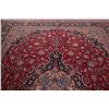 Image 5 : A WOOL HAND KNOTTED KASHMAR ORIENTAL AREA RUG.