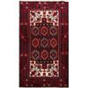 Image 1 : A WOOL HAND KNOTTED NOMAD ORIENTAL AREA RUG.