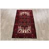 Image 2 : A WOOL HAND KNOTTED NOMAD ORIENTAL AREA RUG.