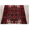 Image 3 : A WOOL HAND KNOTTED NOMAD ORIENTAL AREA RUG.