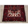 Image 5 : A WOOL HAND KNOTTED NOMAD ORIENTAL AREA RUG.