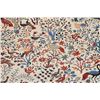 Image 4 : A WOOL HAND KNOTTED FLORAL ORIENTAL AREA RUG.