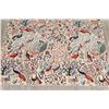 Image 5 : A WOOL HAND KNOTTED FLORAL ORIENTAL AREA RUG.