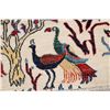 Image 7 : A WOOL HAND KNOTTED FLORAL ORIENTAL AREA RUG.