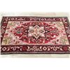 Image 4 : A WOOL HAND KNOTTED HERIZ ORIENTAL AREA RUG.