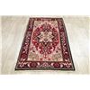 Image 5 : A WOOL HAND KNOTTED HERIZ ORIENTAL AREA RUG.