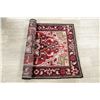 Image 6 : A WOOL HAND KNOTTED HERIZ ORIENTAL AREA RUG.