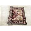 Image 5 : A WOOL HAND KNOTTED MEDALLION AREA RUG.
