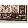 Image 7 : A WOOL HAND KNOTTED MEDALLION AREA RUG.