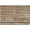 Image 6 : A WOOL HAND KNOTTED GABBEH ORIENTAL AREA RUG.