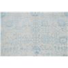 Image 4 : A WOOL HAND KNOTTED FLORAL ORIENTAL AREA RUG.
