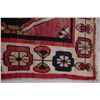 Image 12 : A WOOL HAND KNOTTED MOROCCAN AREA RUG.