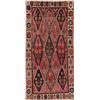 Image 1 : A WOOL HAND KNOTTED MOROCCAN AREA RUG.