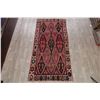 Image 2 : A WOOL HAND KNOTTED MOROCCAN AREA RUG.