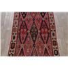 Image 3 : A WOOL HAND KNOTTED MOROCCAN AREA RUG.