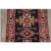 Image 4 : A WOOL HAND KNOTTED HALLWAY RUG RUNNER.